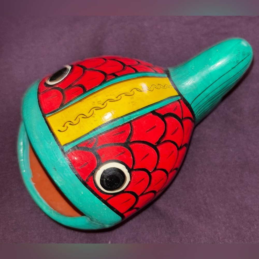 Vintage Mexican Folk Art Ceramic Sponge holder - Picture 3 of 5